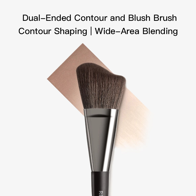 RED CHAMBER Dual-Ended Contour and Blush Brush