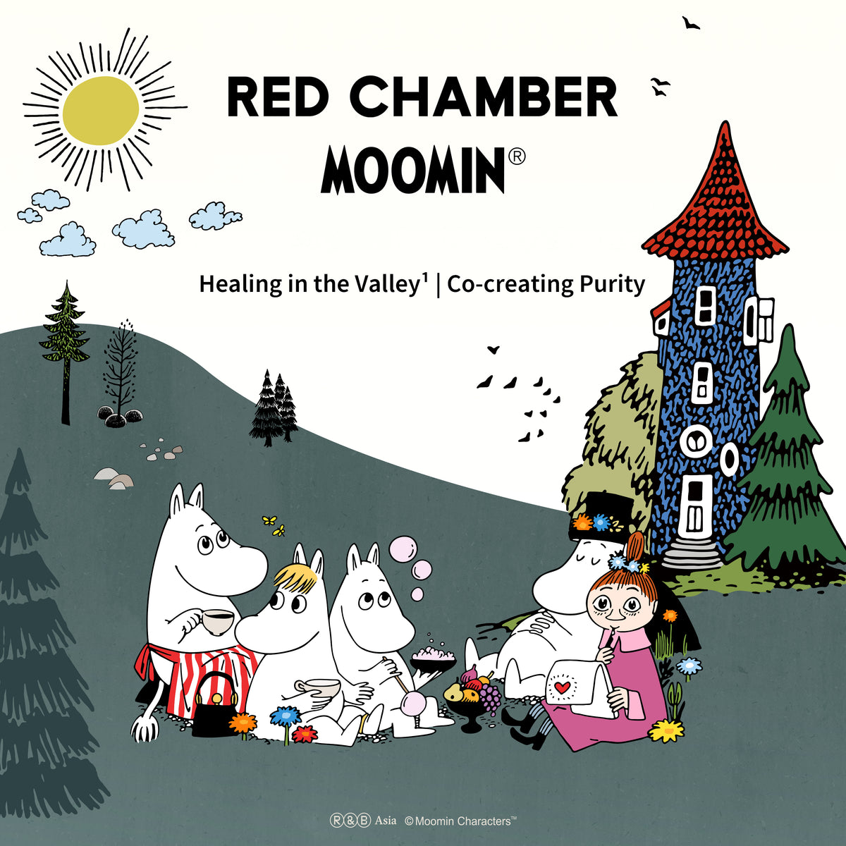 RED CHAMBER & MOOMIN LIMITED EDITION