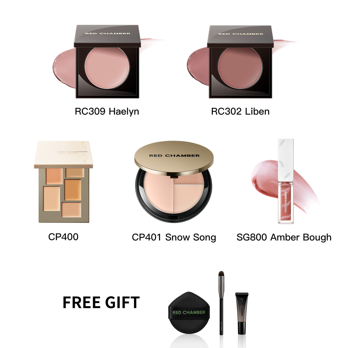 Muted Cool-Toned Makeup Collection - For Olive Skin 2