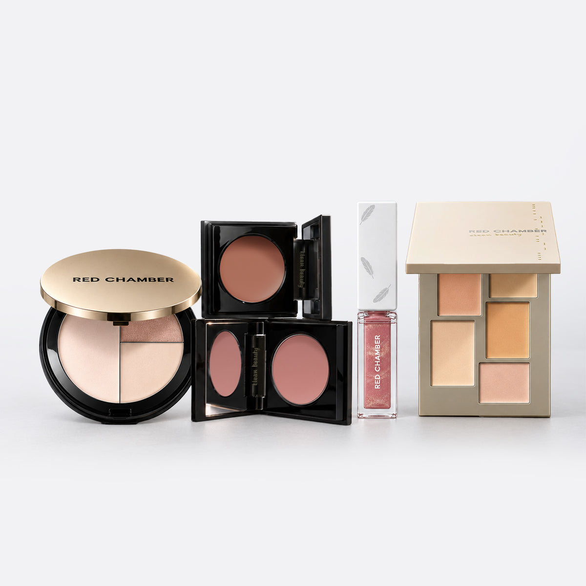 Muted Cool-Toned Makeup Collection - For Warm Undertones 1