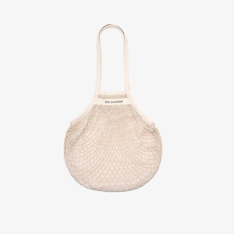 RED CHAMBER Mesh Tote Bag